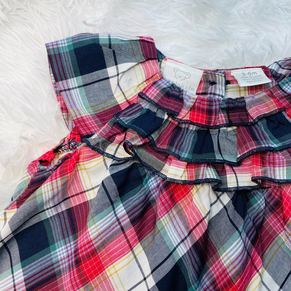 koala kids 3-6 months BLUE AND RED Dress - Picture 2 of 7